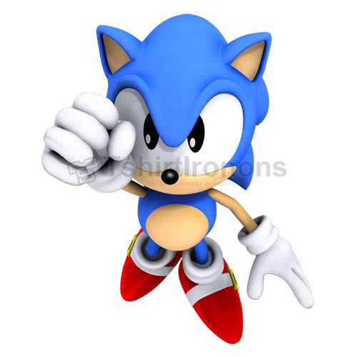 Sonic the Hedgehog T-shirts Iron On Transfers N7968 - Click Image to Close